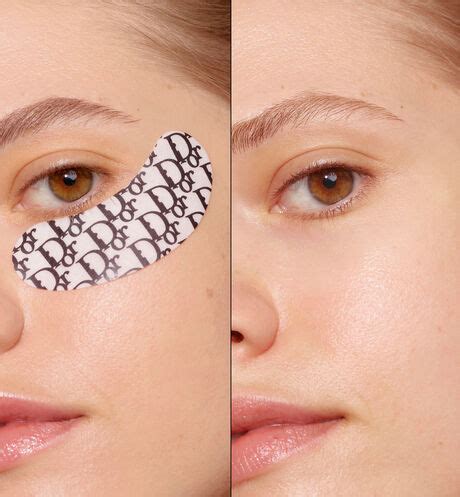 patch pour les yeux dior|Dior eye reviver patch mask.